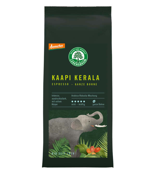Kaapi Kerala Espresso, ganze Bohne 4599